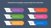 Innovative PowerPoint Templates Social Media Free Download
