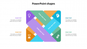 Effective PowerPoint Shapes Slide Template Presentation