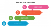 Get Magnetic Best Text For Presentations Template slides