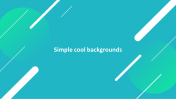 Attractive simple cool backgrounds PowerPoint Template