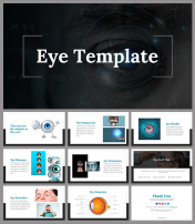Easy To Edit Eye PowerPoint And Google Slides Template