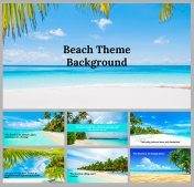 Beach Background PowerPoint And Google Slides Themes
