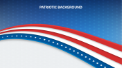 Our Predesigned Patriotic Background Presentation Model