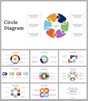 Circle Diagram PowerPoint And Google Slides Themes