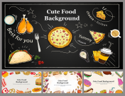 Cute Food Backgrounds Presentation and Google Slides Themes