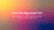 Best Cool Art Background PPT And Google Slides Themes