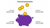 Awesome Financial Presentation Slide Template Design
