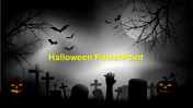 Use Halloween PowerPoint Slides Template For Presentation