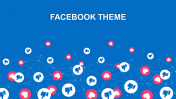 Facebook Theme For PowerPoint Template and Google Slides