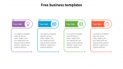 Free Business Templates Presentation Designs-4 Node