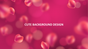 Cute Background Design Presentation