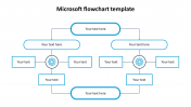 Attractive Microsoft Flowchart Template For PowerPoint