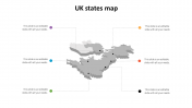 Our Predesigned UK States Map PowerPoint Templates