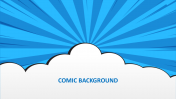 Our Predesigned Comic Background Presentation Template