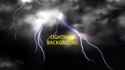 Successive Lightning Background Slide Template Designs