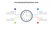 Amazing Free Download PowerPoint Clock Slide Design