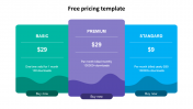 Download Free Pricing Template PowerPoint Presentation