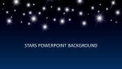 Amazing Stars PowerPoint Background Slide Template