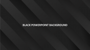 Stunning black PowerPoint background slide template