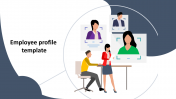 Employee Profile Template PowerPoint and Google Slides