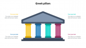 Greek Pillars PowerPoint Template and Google Slides