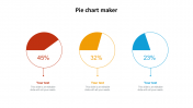 Stunning Pie Chart Maker PowerPoint Template Designs