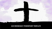 Ash Wednesday PowerPoint Template and Google Slides