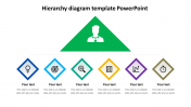 Hierarchy Diagram Template PowerPoint Slides