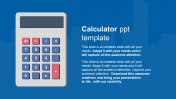 Our Predesigned Calculator PowerPoint Template Free