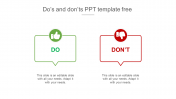 Do And Don't PowerPoint Template Free Google Slides