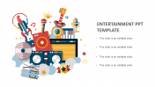 Entertainment PowerPoint Template and Google Slides