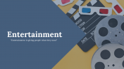 Entertainment PowerPoint And Google Slides Templates
