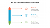 Best PPT Templates Download Education - Pencil Model