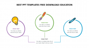 Best PPT Templates Download Education Presentation Slide