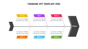 Our Fishbone PPT Template Free Presentation Template