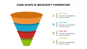 Cone Shape In Microsoft PowerPoint and Google Slides