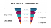 Attractive Cone Template Free Download PPT Design
