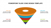 Best PowerPoint Slide Cone Design Template For Presentation