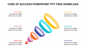 Creative Cone Of Success PowerPoint PPT Free Download