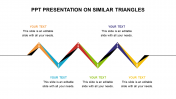 Best PPT Presentation On Similar Triangles Template