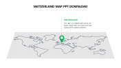 Switzerland Map PPT Download Immediately