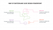 The Best Map Of Switzerland Slide Design PowerPoint