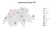 Use Switzerland Map PowerPoint And Google Slides Template
