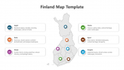 Best Finland Map PowerPoint And Google Slides Template