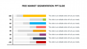 Free Market Segmentation PPT Slide For Presentation