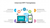 Concise Internet PowerPoint Template And Google Slides