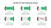 Use Battery PPT Free Download Design PowerPoint Slide