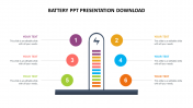 Easy editable battery ppt presentation download