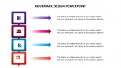 Bookmark design powerpoint for customers