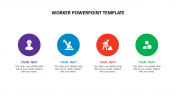 Worker PowerPoint Template Slides For PPT Presentation